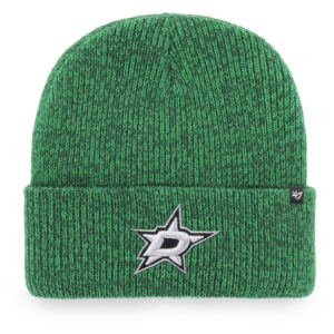 Men's '47 Kelly Green Dallas Stars Brain Freeze Cuffed Knit Hat
